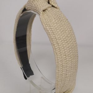 Raffia Cream Headband