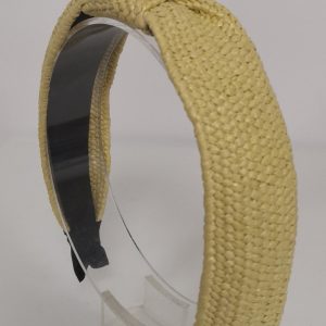 Raffia Natural Headband