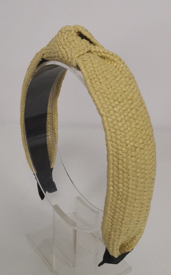 Raffia Natural Headband