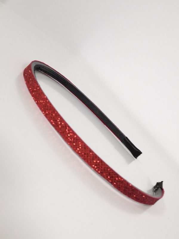 Red Glitter Headband