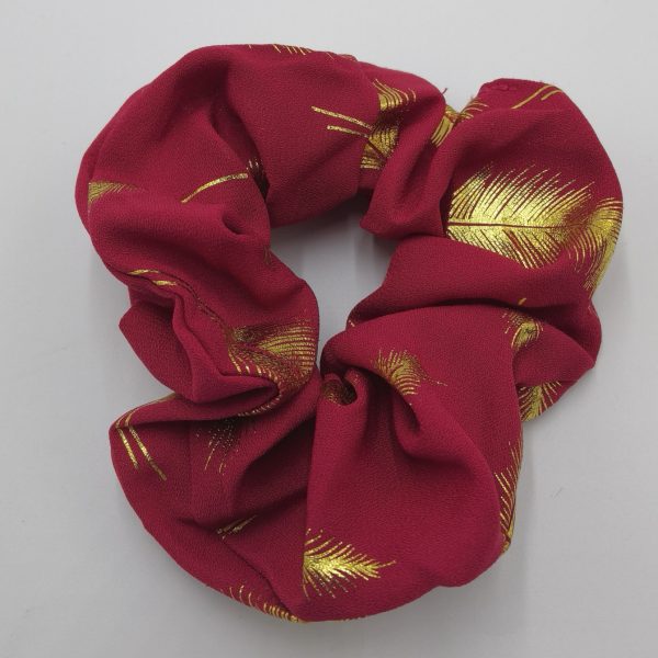 Red Gold Feather