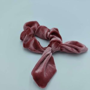 Rose Velvet Bow