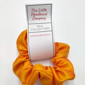 Silk Scrunchie | Saffron