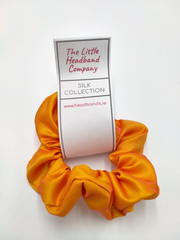 Silk Scrunchie | Saffron