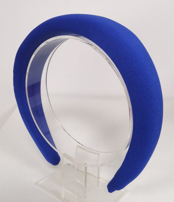 Sapphire Blue Padded Headband
