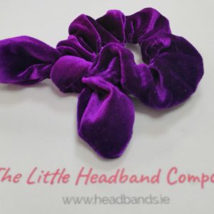 Scrunchie Velvet Bow