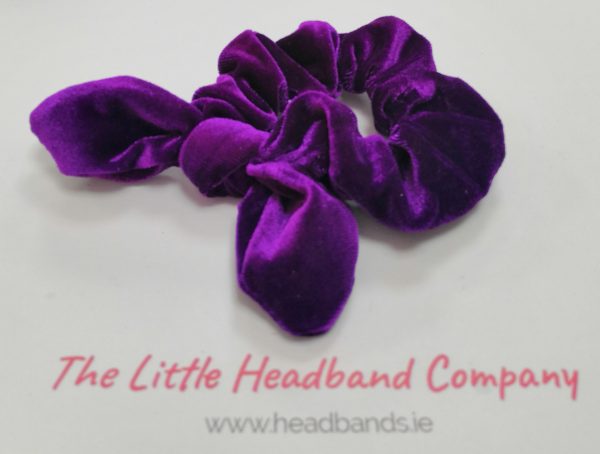 Scrunchie Velvet Bow