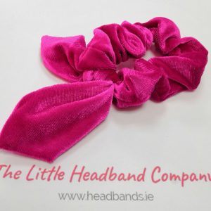 Scrunchie Velvet Bow