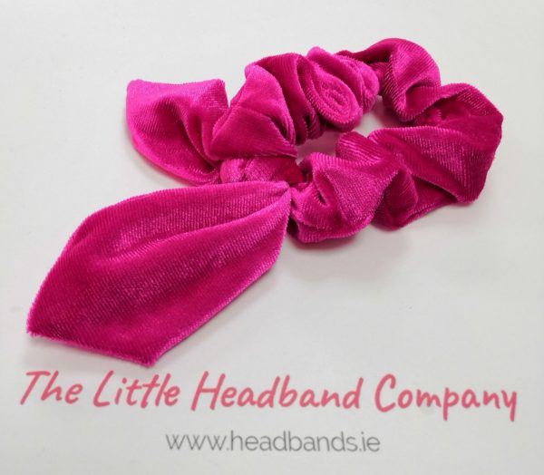 Scrunchie Velvet Bow