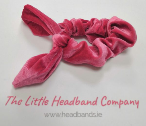 Scrunchie Velvet Bow