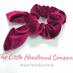 Scrunchie Velvet Bow