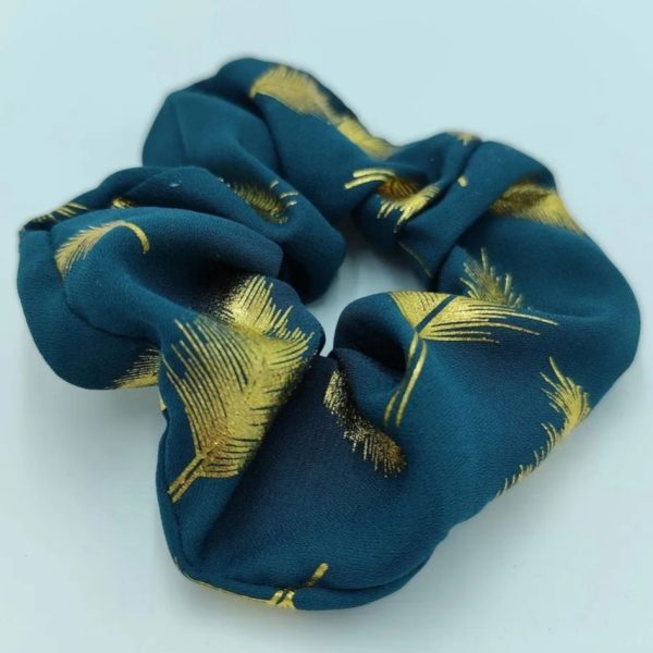 Shimmering Gold Feathers