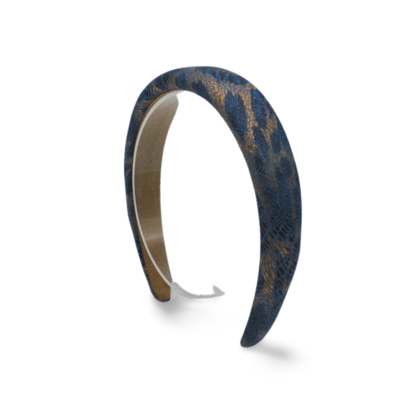 Shimmering Liquid Gold Animal Print Headband