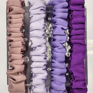 Silk Scrunchie | The Purple Haze Edit