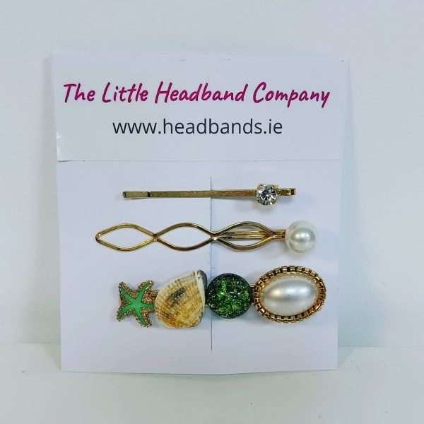 Sparkling Seashore Trio Green