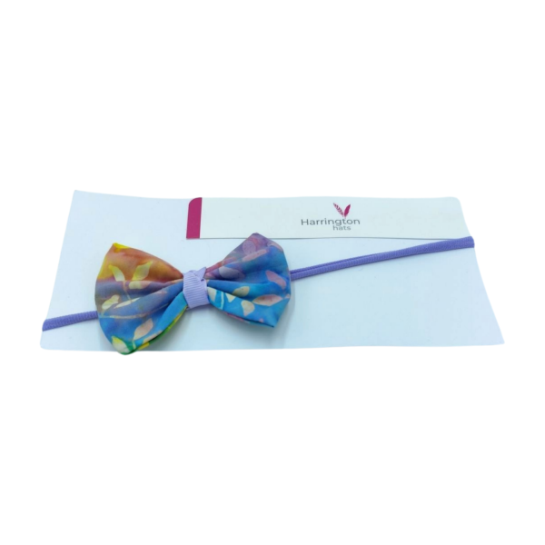 Tie-died Baby Bow Headband - Image 2