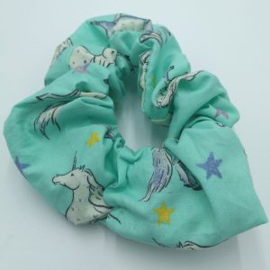 Unicorn Scrunchie with Stars