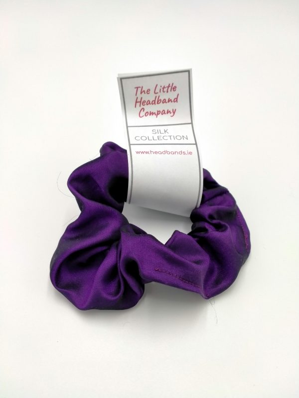 Silk Scrunchie | Violet