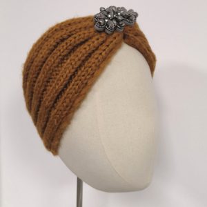 Warm Golden Knotted Headwrap