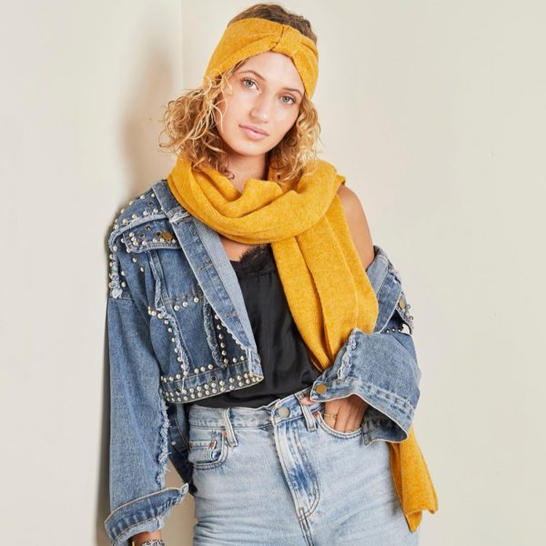 Yellow Bow Headwrap - Image 2
