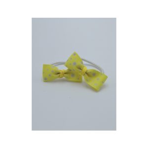 Yellow & silver Hair Ties